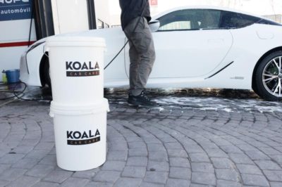 Koala Car Care cubo con tapa